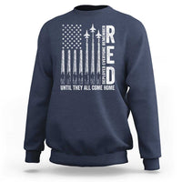 RED Friday Remember Everyone Deployed Sweatshirt Military American Flag - Wonder Print Shop
