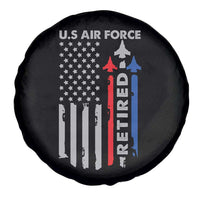 Veteran US Air Force Spare Tire Cover Vintage USA Flag Veterans - Wonder Print Shop