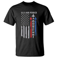 Veteran US Air Force T Shirt Vintage USA Flag Veterans - Wonder Print Shop