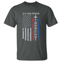 Veteran US Air Force T Shirt Vintage USA Flag Veterans - Wonder Print Shop