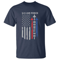 Veteran US Air Force T Shirt Vintage USA Flag Veterans - Wonder Print Shop