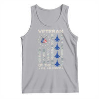 Veteran Of The US Air Force Tank Top Vintage Camo USA Flag Veterans - Wonder Print Shop