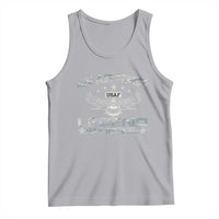 An Air Force Legend Has Retired Tank Top Vintage Camo US Veteran - Wonder Print Shop
