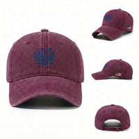 Veteran US Air Force Washed Cotton Baseball Cap This Is My Retirement Uniform