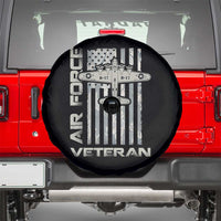 Air Force Veteran Spare Tire Cover Vintage Camo USA Flag Veterans - Wonder Print Shop