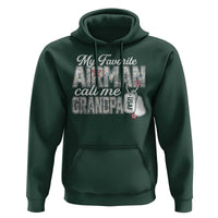 Proud Air Force Family Hoodie My Favorite Airman Calls Me Grandpa - Wonder Print Shop