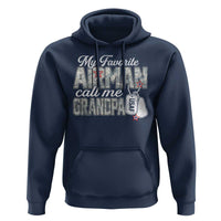 Proud Air Force Family Hoodie My Favorite Airman Calls Me Grandpa - Wonder Print Shop