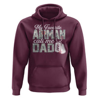Proud Air Force Family Hoodie My Favorite Airman Calls Me Dad - Wonder Print Shop