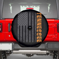 Vintage Tennessee Spare Tire Cover Retro Orange TN USA Flag Patriotic US State