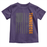 Vintage Tennessee Toddler T Shirt Retro Orange TN USA Flag Patriotic US State