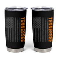 Vintage Tennessee Tumbler Cup Retro Orange TN USA Flag Patriotic US State