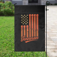 Vintage Tennessee Garden Flag Orange Dripping Flag Vintage State Pride Sports Fan Patriotic