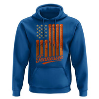 Vintage Tennessee Hoodie Orange Dripping Flag Vintage State Pride Sports Fan Patriotic