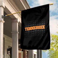Vintage Tennessee Garden Flag Throwback Design Classic TN Orange US State
