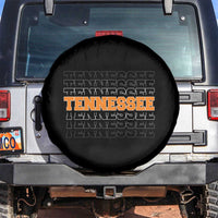 Vintage Tennessee Spare Tire Cover Throwback Design Classic TN Orange US State
