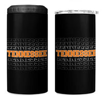 Vintage Tennessee 4 in 1 Can Cooler Tumbler Throwback Design Classic TN Orange US State