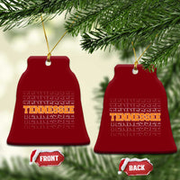 Vintage Tennessee Ceramic Ornament Throwback Design Classic TN Orange US State