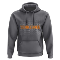 Vintage Tennessee Hoodie Throwback Design Classic TN Orange US State
