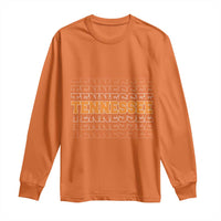 Vintage Tennessee Long Sleeve Shirt Throwback Design Classic TN Orange US State