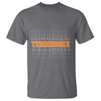 Vintage Tennessee T Shirt Throwback Design Classic TN Orange US State
