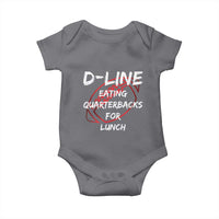 Football Linemen Baby Onesie D Line Eating Quarterbacks Defensive - Wonder Print Shop