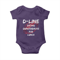 Football Linemen Baby Onesie D Line Eating Quarterbacks Defensive - Wonder Print Shop