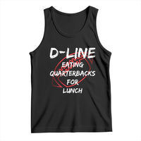 Football Linemen Tank Top D Line Eating Quarterbacks Defensive - Wonder Print Shop