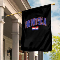 Hrvatska Flag Garden Flag Croatia Vintage Zagreb Croatian Jersey Retro