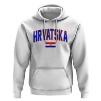 Hrvatska Flag Hoodie Croatia Vintage Zagreb Croatian Jersey Retro
