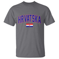 Hrvatska Flag T Shirt Croatia Vintage Zagreb Croatian Jersey Retro