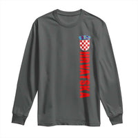 Hrvatska Long Sleeve Shirt Vintage Croatia Zagreb Croatian