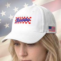 Hrvatska Baseball Cap Checkered Retro Croatia Zagreb Croatian