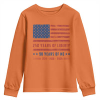 Patriotic 90th Birthday USA 250th Anniversary Youth Sweatshirt 250 Years of Liberty 1936 90 Year Old Gift