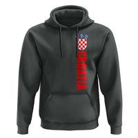 Croatia Hoodie Vintage Hrvatska Zagreb Croatian