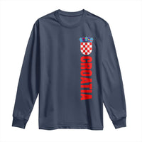 Croatia Long Sleeve Shirt Vintage Hrvatska Zagreb Croatian