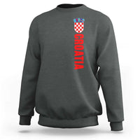 Croatia Sweatshirt Vintage Hrvatska Zagreb Croatian