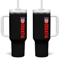 Croatia Tumbler With Handle Vintage Hrvatska Zagreb Croatian