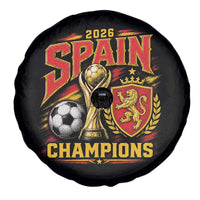 Spain Champions 2026 Spare Tire Cover Spanish Soccer Fan Graphic