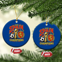 Spain Champions 2026 Ceramic Ornament Spanish Soccer Fan Graphic
