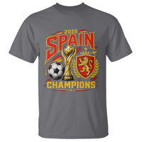 Spain Champions 2026 T Shirt Spanish Soccer Fan Graphic