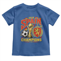 Spain Champions 2026 Toddler T Shirt Spanish Soccer Fan Graphic