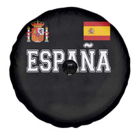 Spain Espana Spare Tire Cover Vintage Spanish Flag Royal Crest Graphic