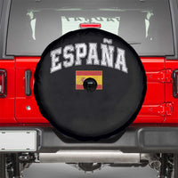 España Vintage Spanish Flag Pride Graphic Spare Tire Cover