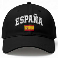 España Vintage Spanish Flag Pride Graphic Baseball Cap