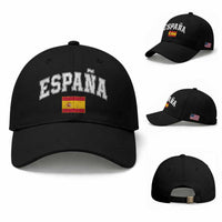 España Vintage Spanish Flag Pride Graphic Baseball Cap