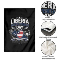 Liberia Independence Day July 26 Patriotic Pride Garden Flag