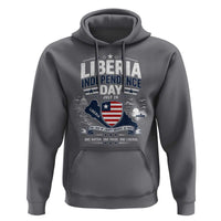 Liberia Independence Day July 26 Patriotic Pride Hoodie