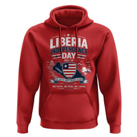 Liberia Independence Day July 26 Patriotic Pride Hoodie