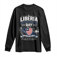 Liberia Independence Day July 26 Patriotic Pride Long Sleeve Shirt