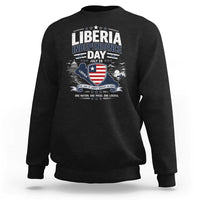 Liberia Independence Day July 26 Patriotic Pride Sweatshirt